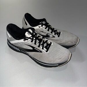 Brooks Adrenaline GTS 22 Gray Mens US Size 12 1103661D135 Running Shoes